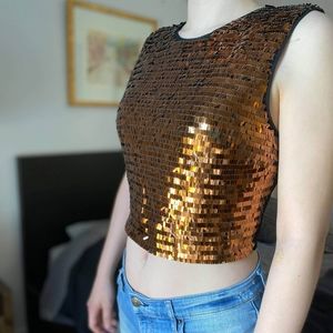 Glittery Crop top by Ali&Jay